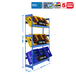 Rayonnage léger tri de bouteille sans vis 1800x1000x300 - 3 niveaux Bleu - SIMON RACK - 8435104962466
