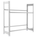 Rayonnage léger tri de bouteille sans vis 1000x800x300 - 2 niveaux Blanc - SIMON RACK - 8435104962503