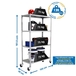 Rayonnage mobile métallique léger sans vis 1575x1000x300 - 4 niveaux Galvanisé - SIMON RACK - 8435104962954