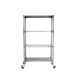 Rayonnage mobile métallique léger sans vis 1575x1100x300 - 4 niveaux Galvanisé - SIMON RACK - 8435104962992