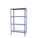 Rayonnage mobile métallique léger sans vis 1575x1100x500 - 4 niveaux Galvanisé - SIMON RACK - 8435104963302