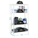 Étagère en kit charge légère sans vis 1500x800x300 - 3 niveaux Blanc - SIMON RACK - 8435104972922