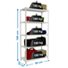 Rayonnage métallique léger sans vis 1800x900x300 - 5 niveaux Blanc - SIMON RACK - 8435104973820