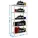 Rayonnage métallique léger sans vis 2000x1000x500 - 5 niveaux Blanc - SIMON RACK - 8435104973929