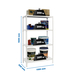 Rayonnage métallique léger sans vis 1500x1100x300 - 4 niveaux Blanc - SIMON RACK - 8435104974346