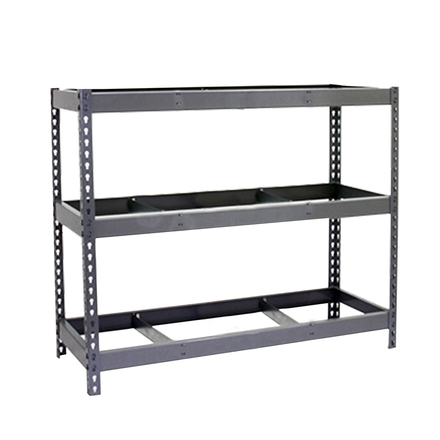 Étagère charge moyenne 500 à 600kg - 2000x2400x900 - 3 niveaux Gris - SIMON RACK - 8435104975701
