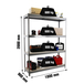 Étagère charge moyenne 500 à 600kg - 2000x1800x900 - 4 niveaux Gris/Bois - SIMON RACK - 8435104975763