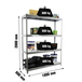 Étagère charge moyenne 500 à 600kg - 2000x1800x600 - 4 niveaux Gris - SIMON RACK - 8435104975848