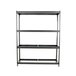 Étagère charge moyenne 500 à 600kg - 2000x1500x600 - 4 niveaux Gris - SIMON RACK - 8435104975909