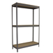 Étagère charge moyenne 500 à 600kg - 2000x1500x900 - 3 niveaux Gris/Bois - SIMON RACK - 8435104976098