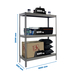Étagère charge moyenne 500 à 600kg - 2000x1800x900 - 3 niveaux Gris - SIMON RACK - 8435104976302