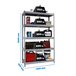 Étagère charge moyenne 500 à 600kg - 2000x1500x600 - 5 niveaux Gris - SIMON RACK - 8435104976357