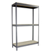 Étagère charge moyenne 500 à 600kg - 1500x1500x450 - 3 niveaux Gris/Bois - SIMON RACK - 8435104976623