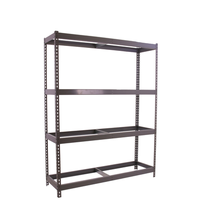 Étagère mobile charge moyenne 400kg - 2000x1800x450 - 4 niveaux Gris - SIMON RACK - 8435104977514