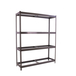 Étagère mobile charge moyenne 400kg - 2000x1800x450 - 4 niveaux Gris - SIMON RACK - 8435104977514