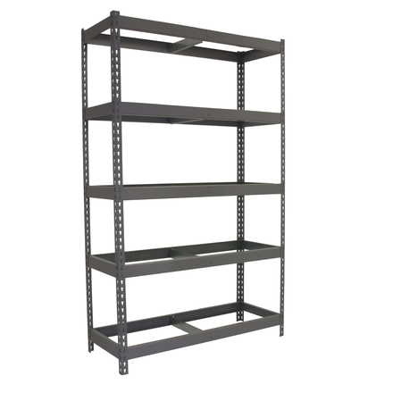 Étagère mobile charge moyenne 400kg - 2000x1800x450 - 5 niveaux Gris - SIMON RACK - 8435104977576