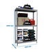 Étagère mobile charge moyenne 400kg - 2000x1500x450 - 3 niveaux Gris/Bois - SIMON RACK - 8435104977613