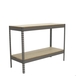 Étagère mobile charge moyenne 400kg - 900x1500x450 - 2 niveaux Gris/Bois - SIMON RACK - 8435104977965