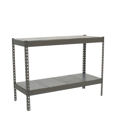 Étagère mobile charge moyenne 400kg - 900x1200x750 - 2 niveaux Gris - SIMON RACK - 8435104978290