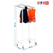 Rayonnage pour vêtements 2575x900x500 - 1 niveau Blanc - SIMON RACK - 8435104978566