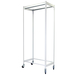 Rayonnage pour vêtements 2575x1200x500 - 1 niveau Blanc - SIMON RACK - 8435104978603
