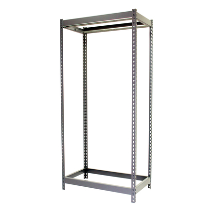Rayonnage pour vêtements 2000x1500x600 - 1 niveau Gris - SIMON RACK - 8435104978719