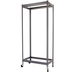 Rayonnage pour vêtements 2075x1500x600 - 1 niveau Gris - SIMON RACK - 8435104978726