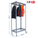 Rayonnage pour vêtements 2075x1500x600 - 1 niveau Gris - SIMON RACK - 8435104978726