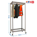 Rayonnage pour vêtements 3075x1500x600 - 1 niveau Gris - SIMON RACK - 8435104978801