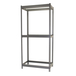 Rayonnage pour vêtements 3000x1500x750 - 2 niveaux Gris - SIMON RACK - 8435104978818