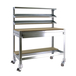 Kit établi mobile Bricolage - 1520x910x610 - 5 niveaux Bois - SIMON RACK - 8435104984680