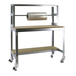 Kit établi mobile Bricolage - 1520x910x760 - 3 niveaux Bois - SIMON RACK - 8435104985175