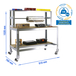 Kit établi mobile Bricolage - 1520x910x760 - 3 niveaux Bois - SIMON RACK - 8435104985175
