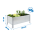 Jardinière extérieure - 410x1200x400 - 1 niveau Galvanisé - SIMON RACK - 8435104986462