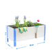 Jardinière extérieure - 410x900x600 - 1 niveau Bleu - SIMON RACK - 8435104986530