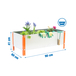 Jardinière extérieure - 410x900x600 - 1 niveau Orange - SIMON RACK - 8435104986615