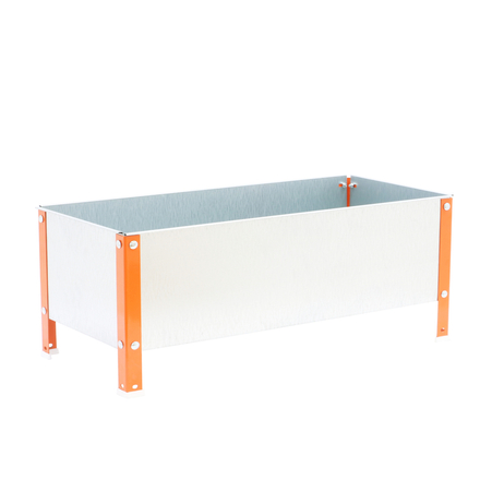 Jardinière extérieure - 410x1200x600 - 1 niveau Orange - SIMON RACK - 8435104986639