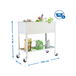 Jardinière mobile extérieure - 925x1200x400 - 2 niveaux Galvanisé - SIMON RACK - 8435104986929