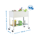 Jardinière mobile extérieure - 925x1200x600 - 2 niveaux Galvanisé - SIMON RACK - 8435104986936