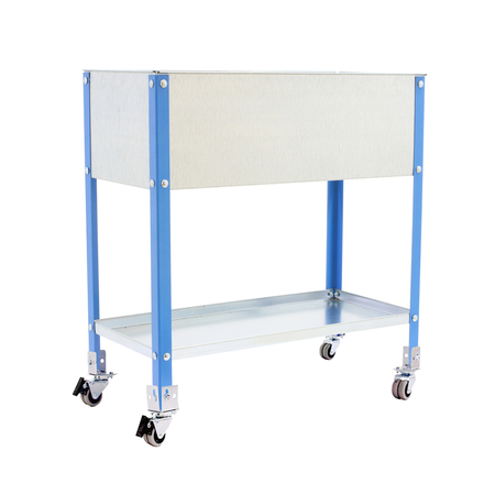 Jardinière mobile extérieure - 925x1200x600 - 2 niveaux Bleu - SIMON RACK - 8435104987018