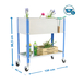 Jardinière mobile extérieure - 925x1200x600 - 2 niveaux Bleu - SIMON RACK - 8435104987018