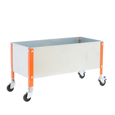 Jardinière mobile extérieure - 485x900x600 - 1 niveau Orange - SIMON RACK - 8435104987025
