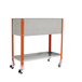 Jardinière mobile extérieure - 925x1200x400 - 2 niveaux Orange - SIMON RACK - 8435104987087