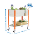 Jardinière mobile extérieure - 925x1200x600 - 2 niveaux Orange - SIMON RACK - 8435104987094