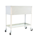 Jardinière mobile extérieure - 925x1200x400 - 2 niveaux Blanc - SIMON RACK - 8435104987247