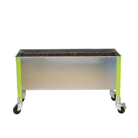 Jardinière mobile extérieure - 485x1200x600 - 1 niveau Vert - SIMON RACK - 8435104987292