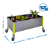 Jardinière mobile extérieure - 485x1200x600 - 1 niveau Vert - SIMON RACK - 8435104987292