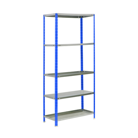 Étagère de jardin - 1800x900x300 - 5 niveaux Bleu - SIMON RACK - 8435104987391