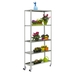 Étagère mobile de jardin - 1875x900x300 - 5 niveaux Galvanisé - SIMON RACK - 8435104987544