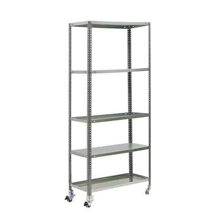 Étagère mobile de jardin - 1875x900x300 - 5 niveaux Gris - SIMON RACK - 8435104987636